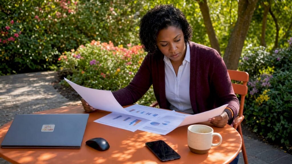 IT consultant reviewing managed IT service comparisons