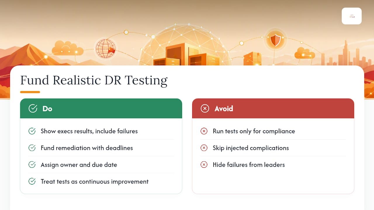 Why Leadership Has To Fund Realistic Testing, Not Just Compliance Testing — overview diagram