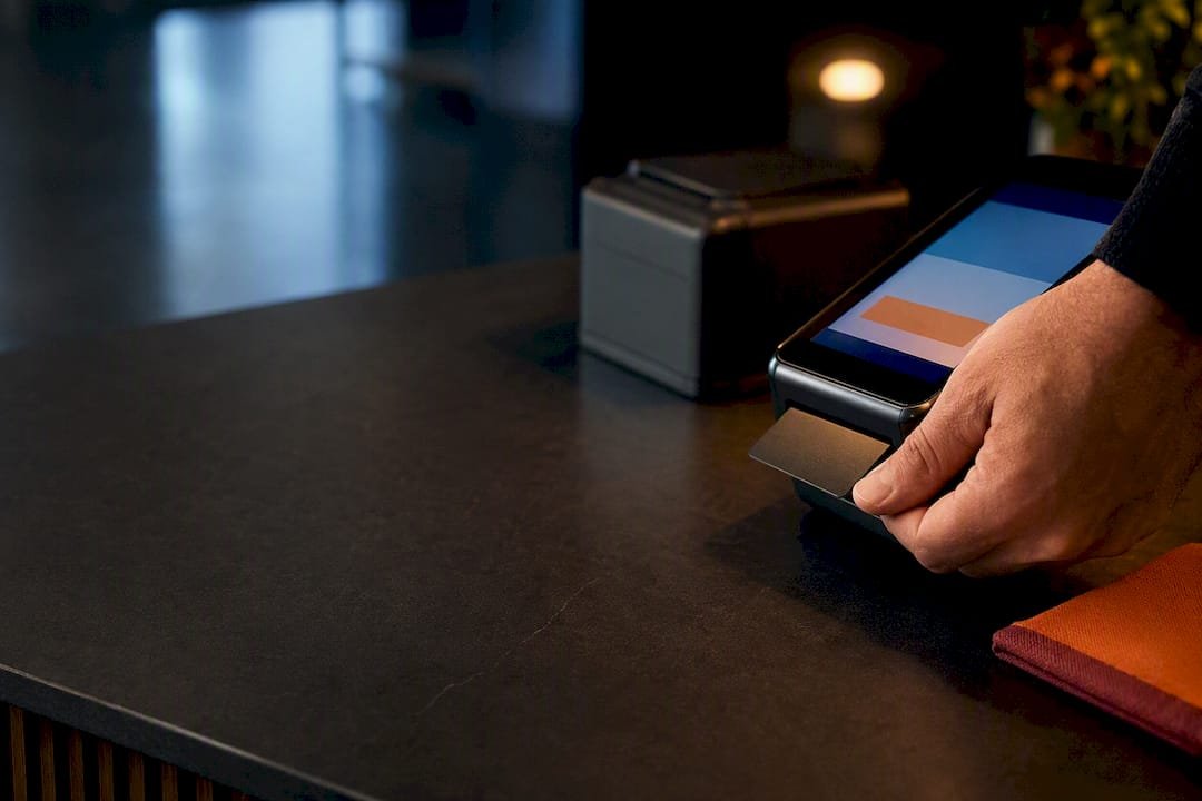 Merchant using secure payment terminal
