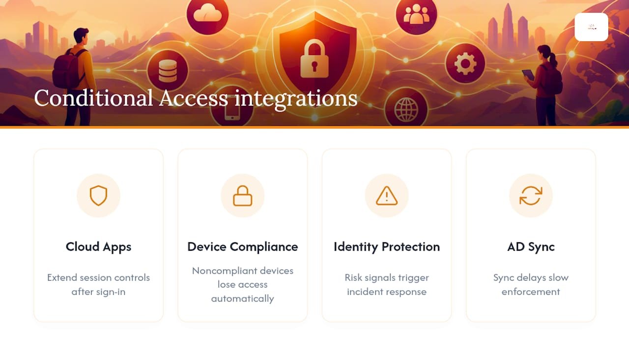Connecting Conditional Access to Your Broader Security Stack — overview diagram