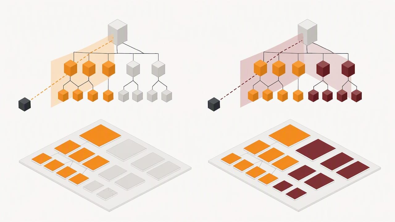Two scans reveal different application coverage